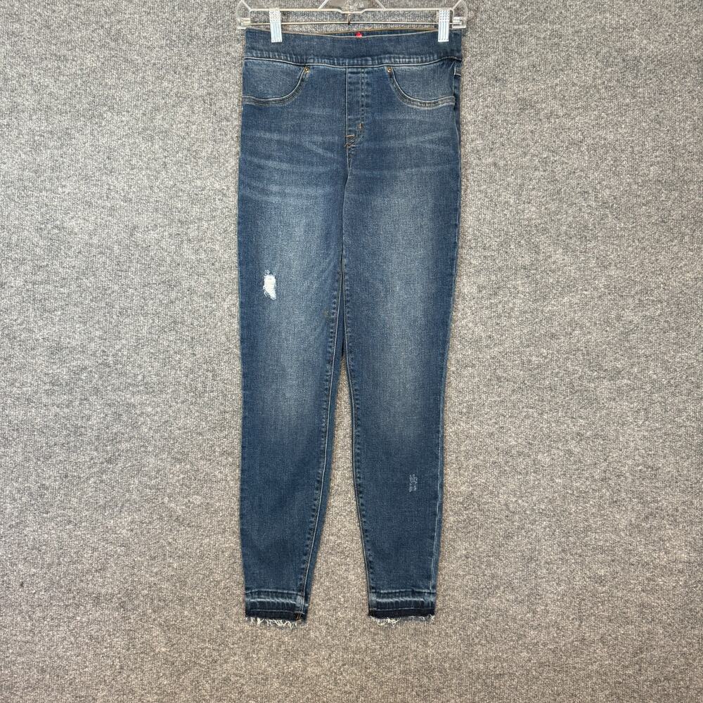 Spanx Pants Womens Small Jeans Skinny Stretch Waist‎ Ankle Crop